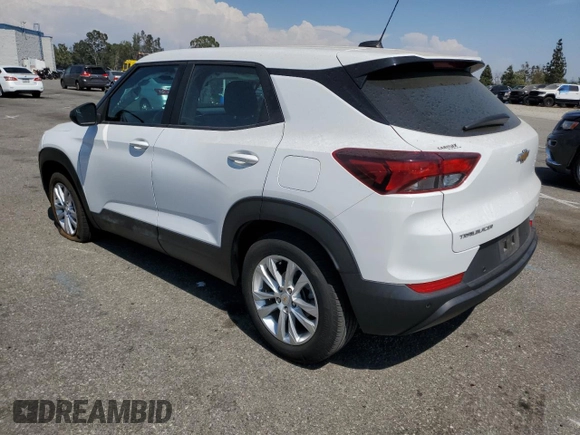 2021 Chevrolet TrailBlazer LS with VIN KL79MMS2XMB021138, listed as a Copart auction lot 65778844 with 30,309 mi miles and Salvage Title. Bid and sale history available at DreamBid. Image 2.