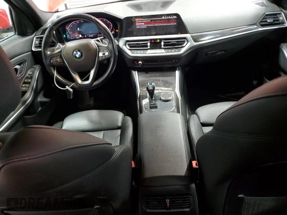 2020 BMW 3 Series 330i xDrive with VIN 3MW5R7J07L8B23952, listed as a Copart auction lot 50653855 with 111,727 mi miles and Clean Title. Bid and sale history available at carsss.com. Image 8.
