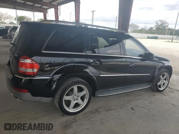 2009 Mercedes-Benz GL-Class 5.5L with VIN 4JGBF86E49A523923, listed as a Copart auction lot 76511554 with 184,489 mi miles and Salvage Title. Bid and sale history available at carsss.com. Image 3.