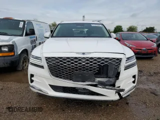 2021 Genesis GV80 Advanced Plus with VIN KMUHCESC0MU038158, listed as a Copart auction lot 51476324 with 65,540 mi miles and Salvage Title. Bid and sale history available at DreamBid. Image 5.