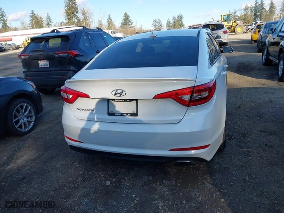 2017 Hyundai Sonata SE with VIN 5NPE24AF6HH451555, listed as a IAAI auction lot 41740859 with 133,182 mi miles. Bid and sale history available at carsss.com. Image 16.