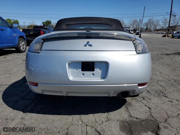 2008 Mitsubishi Eclipse GS with VIN 4A3AL25F38E034174, listed as a Copart auction lot 46838155 with 98,232 mi miles and Salvage Title. Bid and sale history available at carsss.com. Image 6.