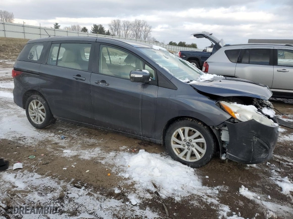 2014 Mazda Mazda5 Sport with VIN JM1CW2BL1E0163049, listed as a Copart auction lot 44359715 with 212,622 mi miles and Clean Title. Bid and sale history available at carsss.com. Image 4.