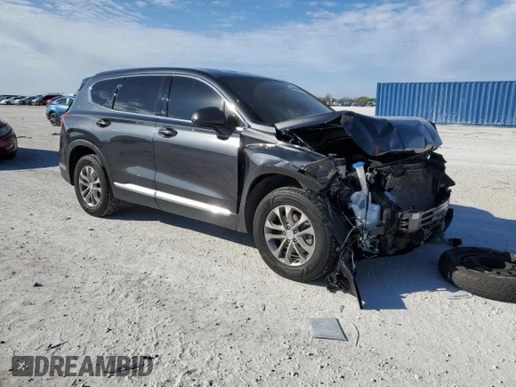 2020 Hyundai Santa Fe SEL w/SULEV with VIN 5NMS33AD4LH247447, listed as a Copart auction lot 42808594 with 75,840 mi miles and Non Repairable. Bid and sale history available at carsss.com. Image 4.