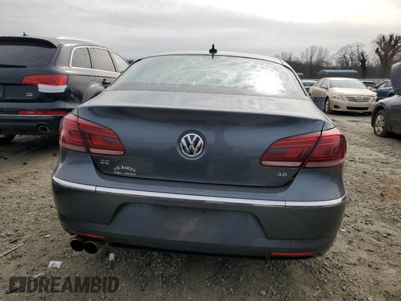 2013 Volkswagen CC VR6 Lux with VIN WVWHU7AN6DE509321, listed as a Copart auction lot 47990795 with 441,969 mi miles and Salvage Title. Bid and sale history available at carsss.com. Image 6.