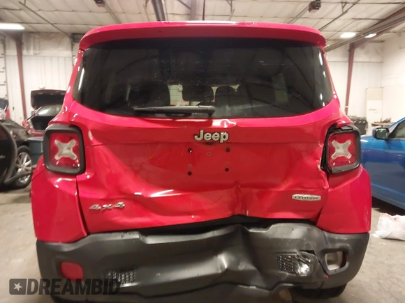 2017 Jeep Renegade Latitude z VIN ZACCJBBB8HPF87526, wystawiony jako IAAI lot #41823403 z przebiegiem 105 991 mil mil oraz . Historia ofert i sprzedaży dostępna na DreamBid. Obrazek 16.