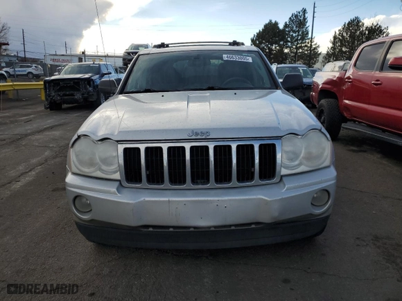 2007 Jeep Grand Cherokee Limited with VIN 1J8HR58237C569275, listed as a Copart auction lot 46633005 with 184,393 mi miles and Salvage Title. Bid and sale history available at carsss.com. Image 5.