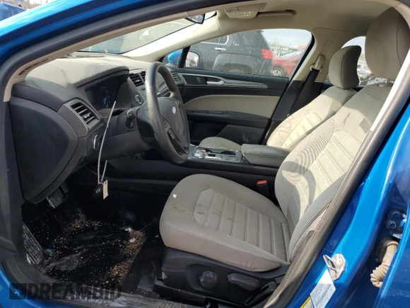 2019 Ford Fusion S with VIN 3FA6P0G73KR283740, listed as a Copart auction lot 76905904 with 53,083 mi miles and Salvage Title. Bid and sale history available at DreamBid. Image 7.