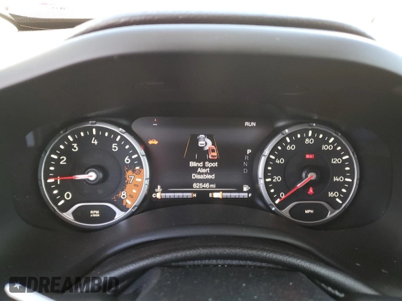2016 Jeep Renegade Trailhawk z VIN ZACCJBCT2GPC65342, wystawiony jako Copart lot #63436625 z przebiegiem 62 546 mil mil oraz Czysty tytuł • Clean title. Historia ofert i sprzedaży dostępna na DreamBid. Obrazek 9.