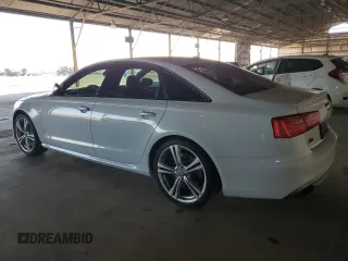 2014 Audi S6 Prestige with VIN WAUF2AFC3EN084253, listed as a Copart auction lot 41615525 with 91,676 mi miles and Salvage Title. Bid and sale history available at carsss.com. Image 2.