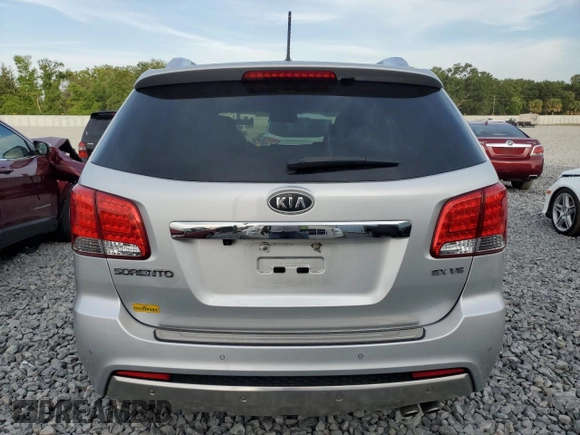 2012 Kia Sorento SX with VIN 5XYKW4A24CG218150, listed as a Copart auction lot 52396655 with 157,409 mi miles and Salvage Title. Bid and sale history available at carsss.com. Image 6.