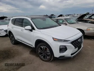2019 Hyundai Santa Fe Ultimate with VIN 5NMS5CAA7KH023491, listed as a Copart auction lot 62713402 with 0 mi miles. Bid and sale history available at carsss.com. Image 1.