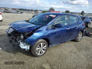2020 Nissan LEAF z VIN 1N4BZ1BP5LC303959, wystawiony jako Copart lot #51183755 z przebiegiem 61 953 mil mil oraz Szkoda całkowita • Salvage title. Historia ofert i sprzedaży dostępna na DreamBid. Obrazek 1.