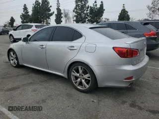 2010 Lexus IS 250 with VIN JTHBF5C21A5122189, listed as a Copart auction lot 53387275 with 166,743 mi miles and Salvage Title. Bid and sale history available at DreamBid. Image 2.