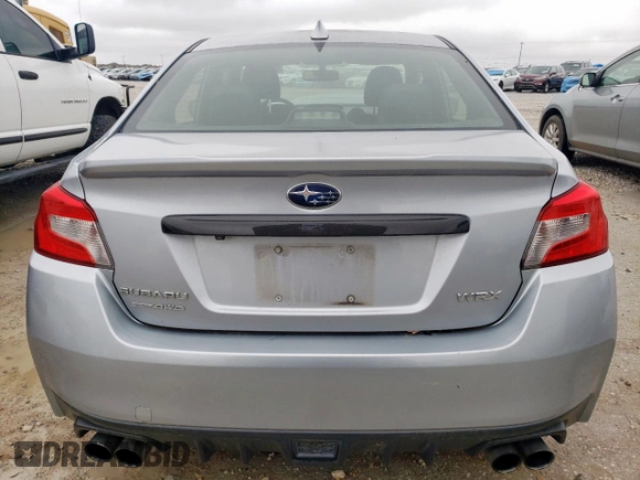 2016 Subaru WRX Premium with VIN JF1VA1E62G9822235, listed as a Copart auction lot 51853685 with 71,207 mi miles and Salvage Title. Bid and sale history available at carsss.com. Image 6.