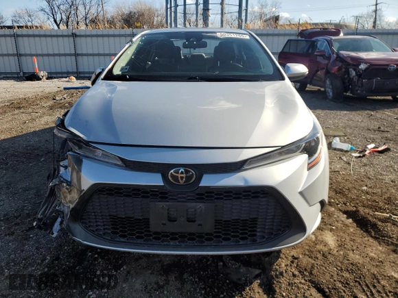 2020 Toyota Corolla LE with VIN JTDHPRAEXLJ027105, listed as a Copart auction lot 50351265 with 93,251 mi miles and Salvage Title. Bid and sale history available at carsss.com. Image 5.