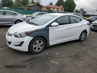 2015 Hyundai Elantra SE z VIN 5NPDH4AE1FH573755, wystawiony jako Copart lot #59421095 z przebiegiem 109 710 mil mil oraz Czysty tytuł • Clean title. Historia ofert i sprzedaży dostępna na DreamBid. Obrazek 1.