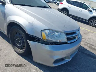 2014 Dodge Avenger SE z VIN 1C3CDZABXEN144465, wystawiony jako IAAI lot #42329687 z przebiegiem 183 368 mil mil oraz . Historia ofert i sprzedaży dostępna na DreamBid. Obrazek 6.