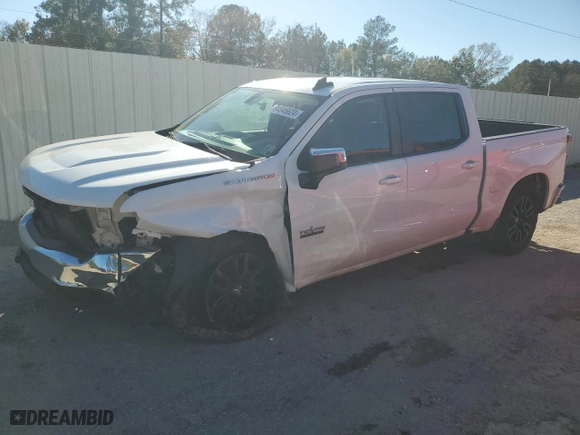 2021 Chevrolet Silverado 1500 LT with VIN 3GCPWCED9MG449897, listed as a Copart auction lot 84546624 with 0 mi miles and Salvage Title. Bid and sale history available at carsss.com. Image 1.