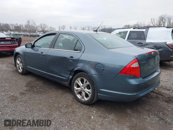 2012 Ford Fusion SE with VIN 3FAHP0HA4CR272590, listed as a IAAI auction lot 42011280 with 81,793 mi miles. Bid and sale history available at carsss.com. Image 3.