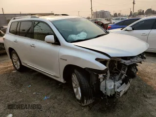 2011 Toyota Highlander Hybrid Limited with VIN JTEDC3EH6B2003044, listed as a Copart auction lot 87972595 with 193,125 mi miles and Salvage Title. Bid and sale history available at carsss.com. Image 4.