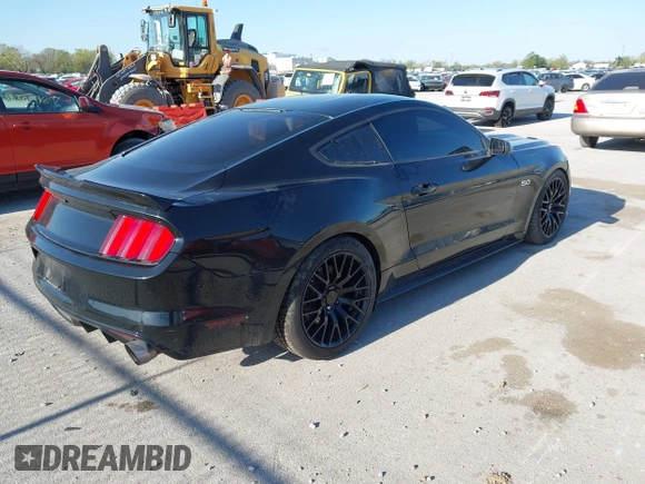 2015 Ford Mustang GT with VIN 1FA6P8CF4F5379607, listed as a IAAI auction lot 42039187 with 75,587 mi miles and . Bid and sale history available at carsss.com. Image 4.