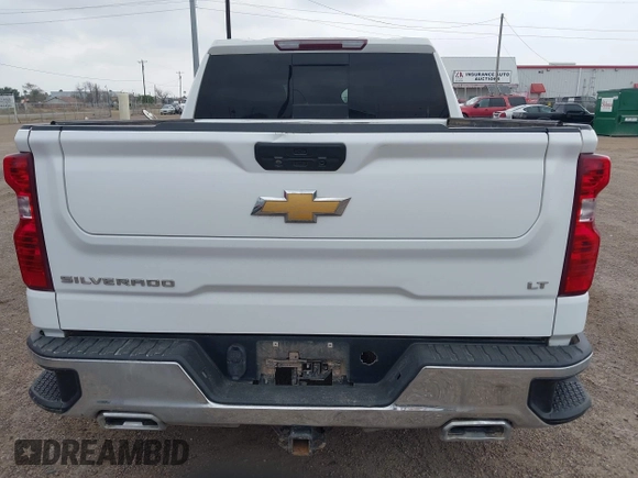 2021 Chevrolet Silverado 1500 LT with VIN 3GCUYDET9MG284461, listed as a IAAI auction lot 41498949 with 102,991 mi miles. Bid and sale history available at carsss.com. Image 16.