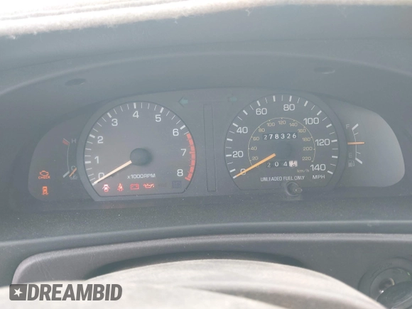 1996 Toyota Camry DX with VIN JT2BG12K1T0356821, listed as a IAAI auction lot 41860018 with 278,326 mi miles. Bid and sale history available at carsss.com. Image 7.