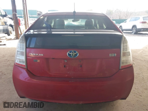 2010 Toyota Prius II with VIN JTDKN3DU7A0009448, listed as a IAAI auction lot 41776459 with 236,063 mi miles and . Bid and sale history available at DreamBid. Image 17.