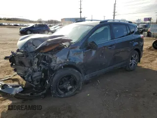 2017 Toyota RAV4 LE with VIN JTMBFREVXHJ145374, listed as a Copart auction lot 49806855 with 0 mi miles and Salvage Title. Bid and sale history available at carsss.com. Image 1.