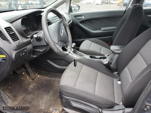 2016 Kia Forte 5-Door LX with VIN KNAFK5A87G5636124, listed as a Copart auction lot 51601795 with 87,028 mi miles and Salvage Title. Bid and sale history available at carsss.com. Image 7.