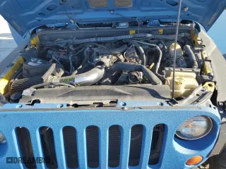 2007 Jeep Wrangler Unlimited X with VIN 1J4GA39107L229760, listed as a Copart auction lot 46644895 with 133,310 mi miles and Salvage Title. Bid and sale history available at carsss.com. Image 11.