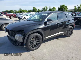 2022 Hyundai Tucson Limited with VIN 5NMJECAE6NH124542, listed as a Copart auction lot 58317795 with 67,031 mi miles and Salvage title. Bid and sale history available at DreamBid. Image 1.