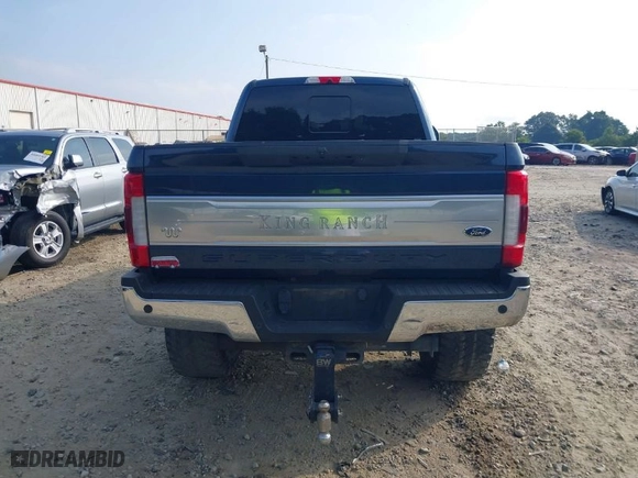 2017 Ford Super Duty F-250 SRW Lariat with VIN 1FT7W2BT9HED50676, listed as a IAAI auction lot 40101868 with 154,199 mi miles. Bid and sale history available at carsss.com. Image 17.