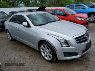 2013 Cadillac ATS with VIN 1G6AA5RA6D0146339, listed as a Copart auction lot 52742214 with 194,814 mi miles and Salvage title. Bid and sale history available at DreamBid. Image 4.