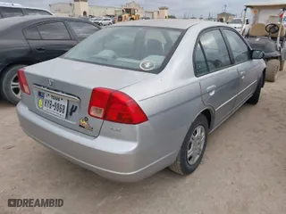 2002 Honda Civic LX with VIN 2HGES16622H522856, listed as a IAAI auction lot 42057135 with 1 mi miles. Bid and sale history available at carsss.com. Image 4.