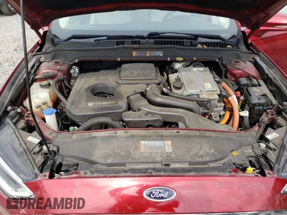 2018 Ford Fusion Titanium with VIN 3FA6P0RU9JR120124, listed as a Copart auction lot 54992384 with 117,170 mi miles and Salvage Title. Bid and sale history available at DreamBid. Image 11.