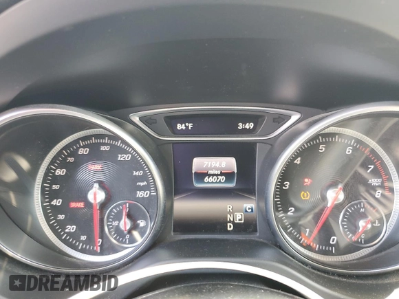 2019 Mercedes-Benz CLA 250 with VIN WDDSJ4EB0KN725939, listed as a Copart auction lot 62538405 with 66,070 mi miles and Salvage title. Bid and sale history available at DreamBid. Image 9.