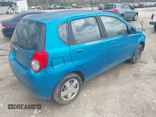 2009 Chevrolet Aveo 1LT with VIN KL1TD66E29B359012, listed as a IAAI auction lot 41944884 with 126,014 mi miles and . Bid and sale history available at DreamBid. Image 4.