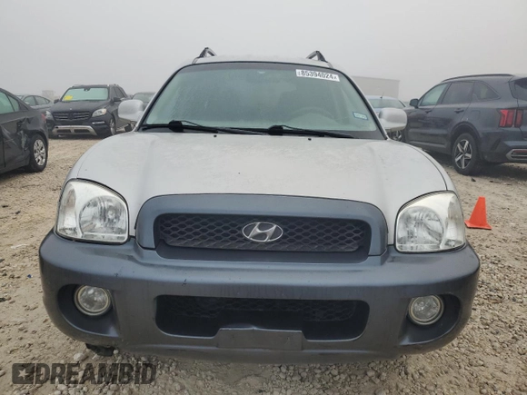 2003 Hyundai Santa Fe GLS with VIN KM8SC13E93U542588, listed as a Copart auction lot 85394024 with 75,910 mi miles and Clean Title. Bid and sale history available at carsss.com. Image 5.