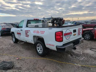 2018 Chevrolet Silverado 1500 Work Truck with VIN 1GCNCNEC3JZ907030, listed as a Copart auction lot 88973445 with 101,956 mi miles and Salvage Title. Bid and sale history available at carsss.com. Image 2.