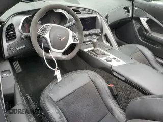 2019 Chevrolet Corvette Z06 2LZ with VIN 1G1YS2D60K5601396, listed as a Copart auction lot 50212764 with 11,794 mi miles and Salvage Title. Bid and sale history available at carsss.com. Image 8.