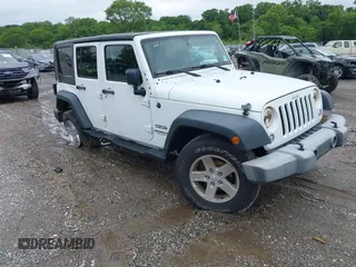 2016 Jeep Wrangler Unlimited Sport с VIN 1C4HJWDG7GL238107, выставлен на аукционе IAAI как лот 42345271 с пробегом 104 540 миль миль и . История ставок и продаж доступна на DreamBid. Изображение 1.