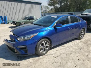 2021 Kia Forte LXS with VIN 3KPF24AD3ME381224, listed as a Copart auction lot 49707745 with 130,924 mi miles and Salvage Title. Bid and sale history available at carsss.com. Image 1.