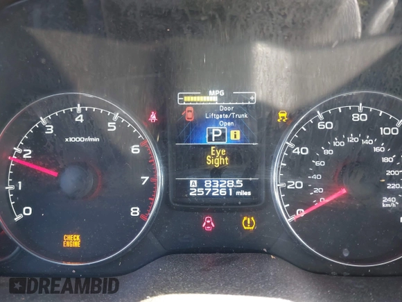 2013 Subaru Outback Limited with VIN 4S4BRBPC7D3274273, listed as a IAAI auction lot 42172627 with 257,261 mi miles and . Bid and sale history available at DreamBid. Image 15.