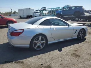 2013 Mercedes-Benz SL-Class SL 550 with VIN WDDJK7DA5DF008341, listed as a Copart auction lot 74107524 with 91,503 mi miles and Salvage Title. Bid and sale history available at carsss.com. Image 3.