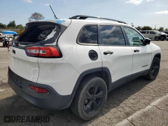 2016 Jeep Cherokee Sport with VIN 1C4PJLAB9GW312211, listed as a Copart auction lot 54890495 with 113,192 mi miles and Salvage Title. Bid and sale history available at carsss.com. Image 3.