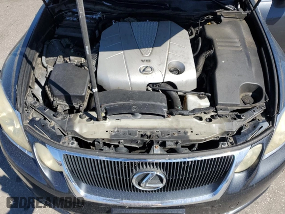 2008 Lexus GS 350 with VIN JTHCE96S180015712, listed as a Copart auction lot 49552275 with 0 mi miles and Salvage Title. Bid and sale history available at carsss.com. Image 12.