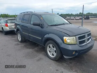 2008 Dodge Durango SLT with VIN 1D8HD48N68F144712, listed as a IAAI auction lot 42508453 with 205,735 mi miles and . Bid and sale history available at DreamBid. Image 1.
