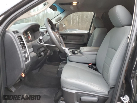 2017 Ram 1500 Tradesman with VIN 1C6RR7KG9HS673490, listed as a Copart auction lot 77996694 with 145,746 mi miles and Salvage title. Bid and sale history available at DreamBid. Image 7.